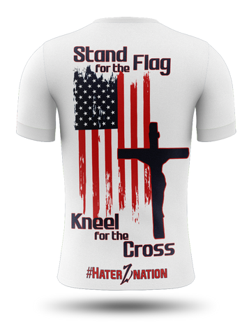 Stand For the Flag - White Shortsleeve jersey