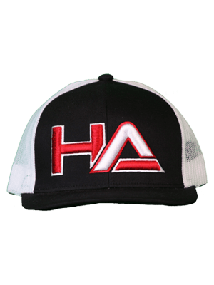 Haterz HA Logo Hat (Black/White, Red/White)