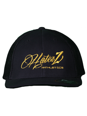 Classic Haterz Hat (Black/Gold)