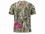 Bottomland Camo S/S with Pink print