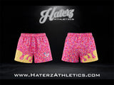 Ice Cream Drip Shorts - Pink