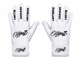 Batting Gloves-White