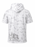 Duck Camo S/S Gray/White with Hood
