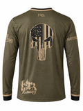 Punisher Longsleeve - Army Green