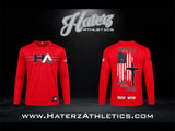 Stand for the Flag Red Long Sleeve