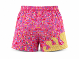 Ice Cream Drip Shorts - Pink