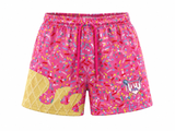 Ice Cream Drip Shorts - Pink