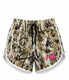 Women's Shorts Bottomland Camo Pink