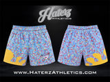 Ice Cream Drip Shorts - Blue