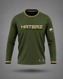HaterZ Military Green Longsleeve Jersey