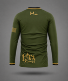 HaterZ Military Green Longsleeve Jersey