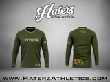 HaterZ Military Green Longsleeve Jersey