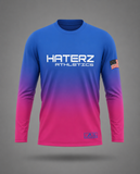 Blue & Pink Ombre Longsleeve Shirt