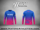 Blue & Pink Ombre Longsleeve Shirt