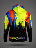 HaterZ Paint Splatter Hoodie *NEON*