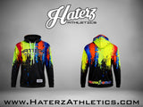 HaterZ Paint Splatter Hoodie *NEON*