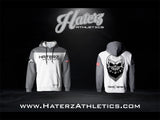 Haterz OG White Skull Hoodie