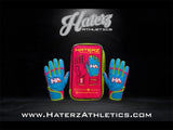 Pro-Series Batting Gloves NeonPink/Neon Blue