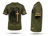 Faith Over Fear S/S Green