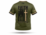 Faith Over Fear S/S Green