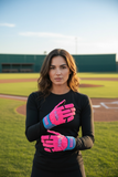 Pro-Series Batting Gloves WS Pink/Blue
