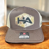 Brown Snap-Camo Patch