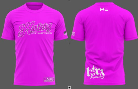 HaterZ Neon Pink Short Sleeve