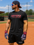 Pro-Series Batting Gloves - RWB *WRAP STRAP*