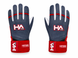 Pro-Series Batting Gloves - RWB *WRAP STRAP*