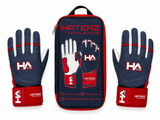 Pro-Series Batting Gloves - RWB *WRAP STRAP*