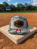 Green Camo SnapBack with Patch