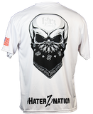 Haterz Skull OG - LS Jersey (White / Black)