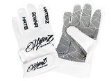 Haterz Batting Gloves (White)