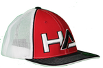 Haterz HA Logo Hat (Red, Black/White)