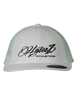 Classic Haterz Hat (White/Black)