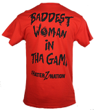 Makaveli Collection - Gloria Mitchell Signature  T-shirt - Red