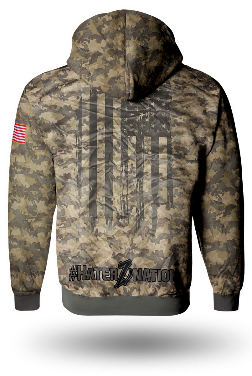 HA Camo Hoodie – Haterz Athletics